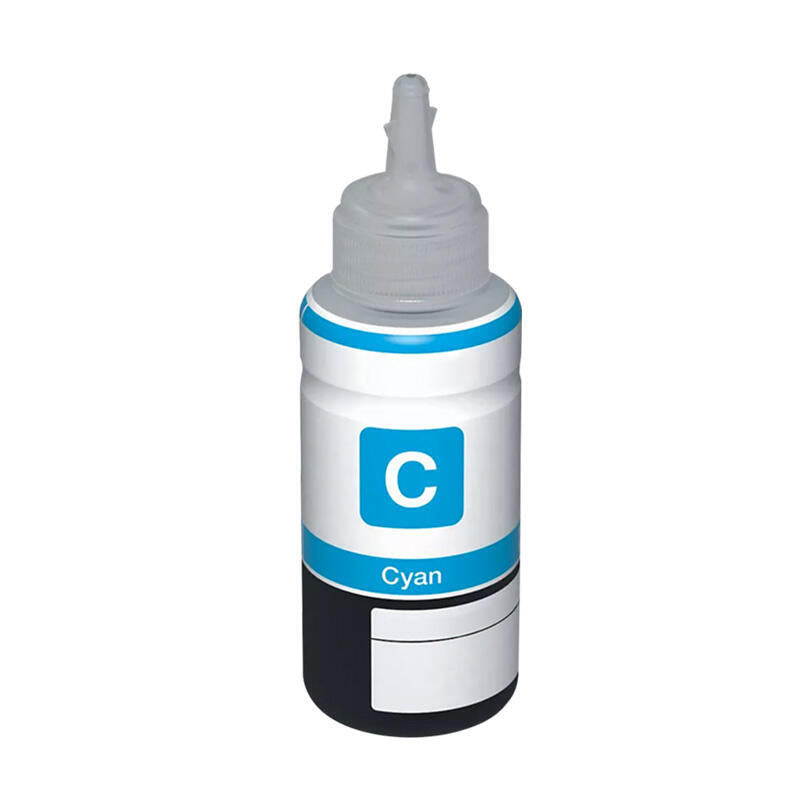 Botella De Tinta Generica Para Epson T6642 Cyan C13t664240