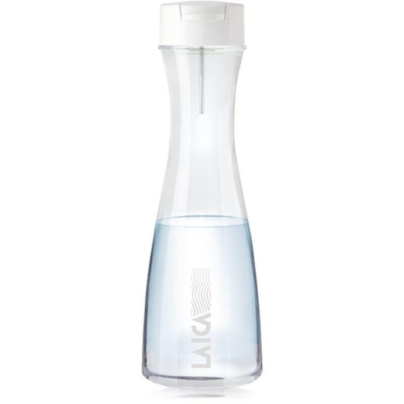 Botella Filtrante Laica Glassmart Capacidad 1.1l Blanca Incluye 2 Filtros