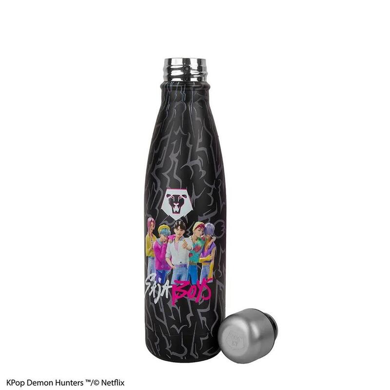 Botella Isotermica Cinereplicas Kpop Demon Hunters Saja Boys 500ml