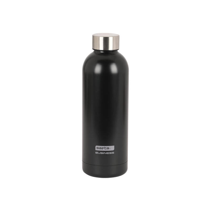 Botella Termo Acero Inoxidable 500ml Safta Business "Black"