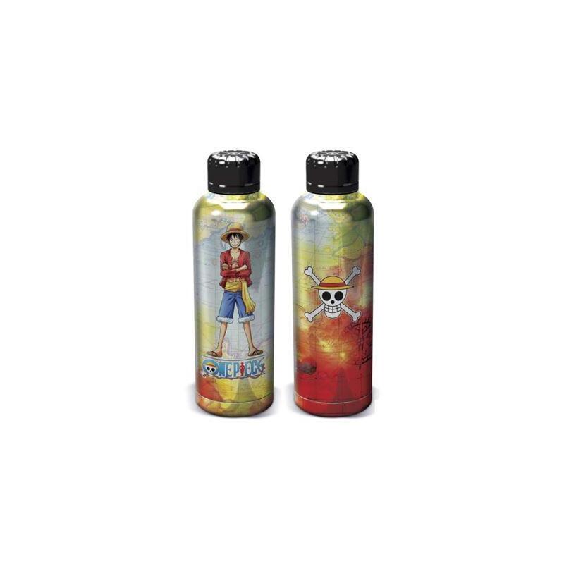 Botella Termo Acero Inoxidable One Piece Mapa 515ml