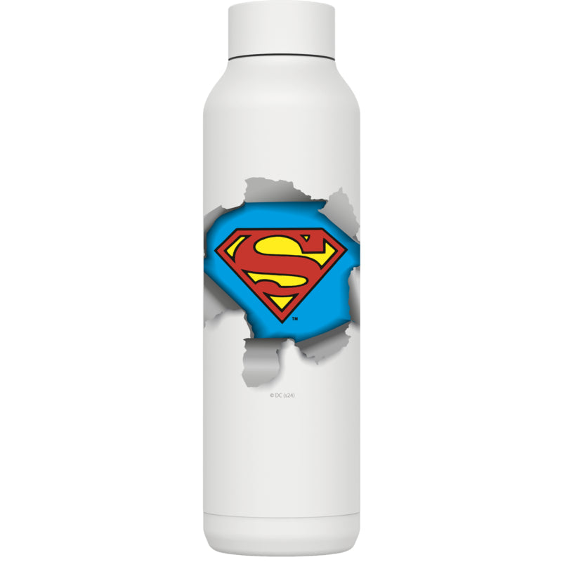 Botella Termo Inox.White 630ml Superman
