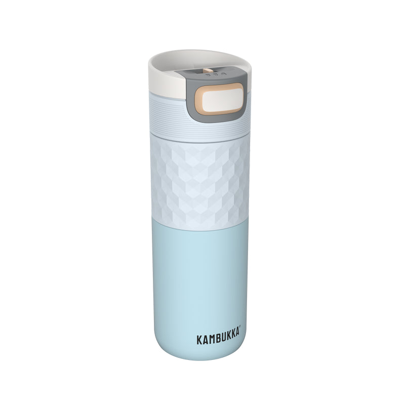 Botella Termo Kambukka Etna Grip 500ml Breezy Blue Acero Inoxidable Antigoteo Antiderrame