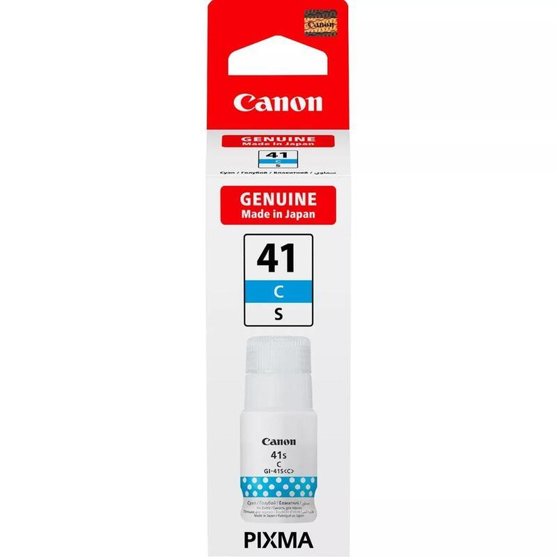Botella Tinta Canon Gi 41sc Cian