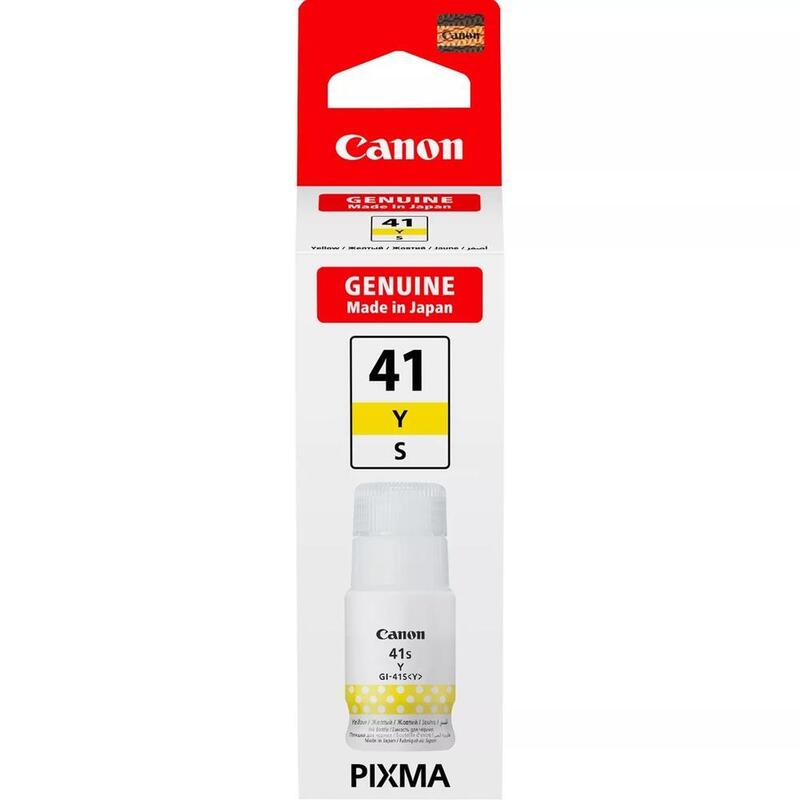 Botella Tinta Canon Gi 41sy Amarillo