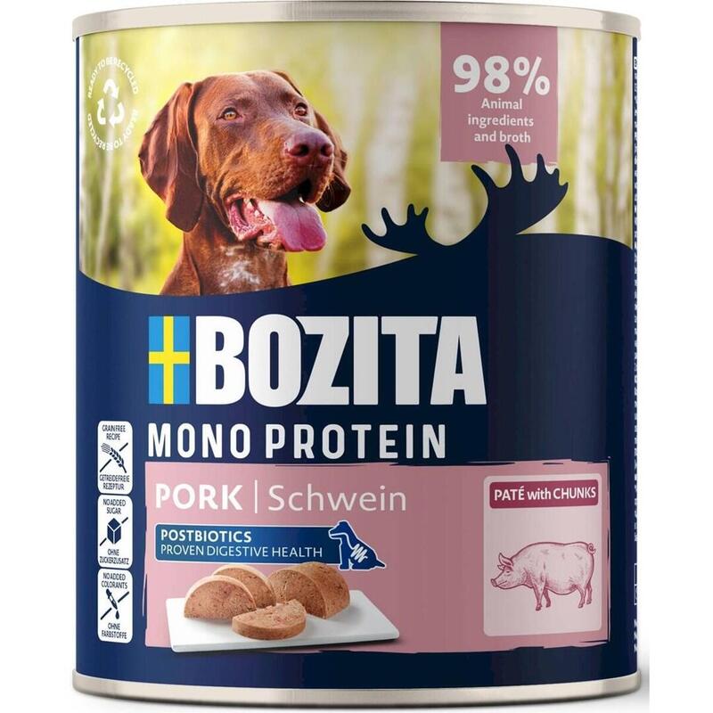 Bozita Pate Perro Cerdo 800g