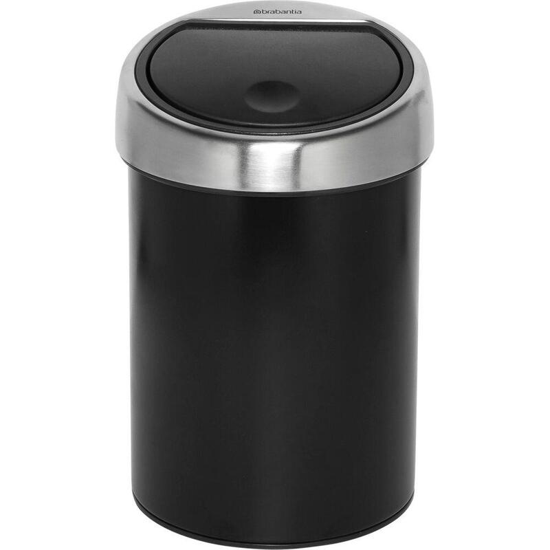 Brabantia Touch Bin 3 Liter Matte Black