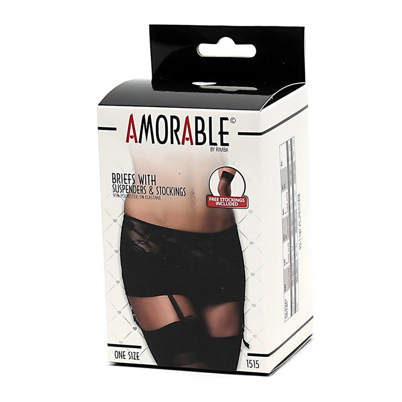 Braguitas Con Ligero Y Medias Talla Unica