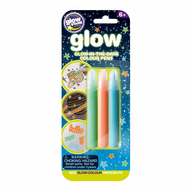 Brainstorm Pens That Glo W In The Dark 3 Pcs.