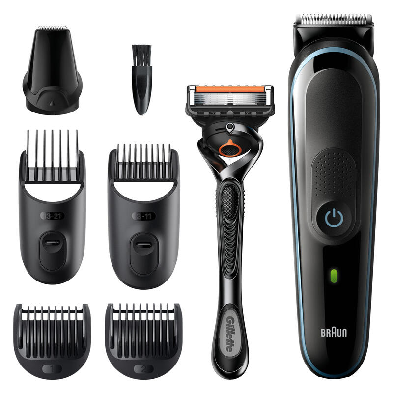 Braun All-In-One Mgk5345 Afeitadora Para La Barba Negro, Azul
