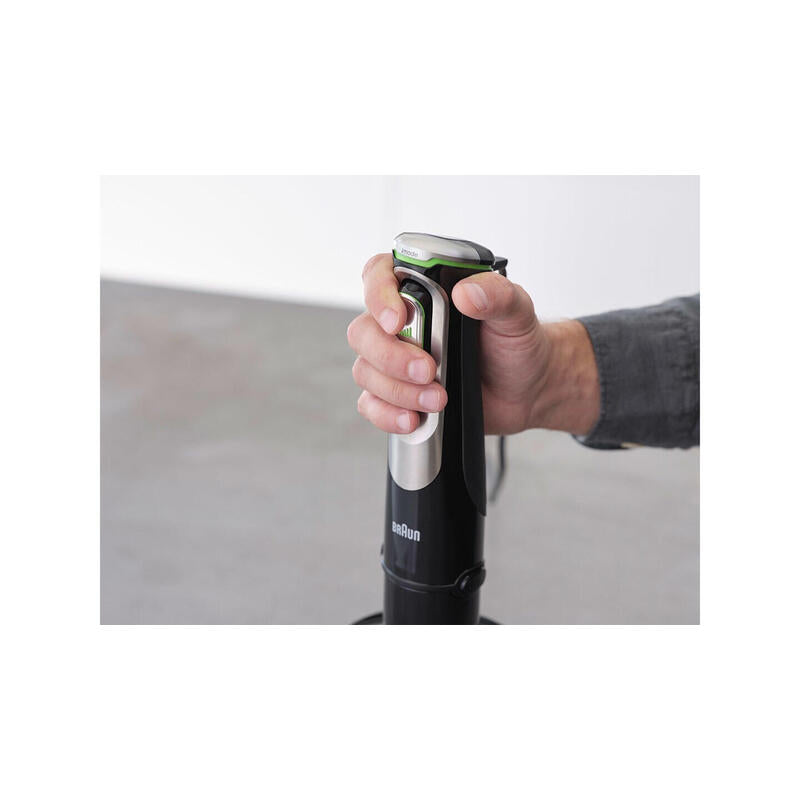 Braun Multiquick 9 Mq 9147x 0,6 L Batidora De Inmersión 1200 W Negro, Acero Inoxidable