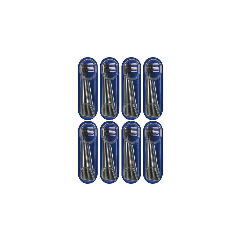 Braun Oral-B Io Radiant White 8 Piezas, Accesorio De Cepillo Negro, Para Limpieza Iluminadora 8700216774192