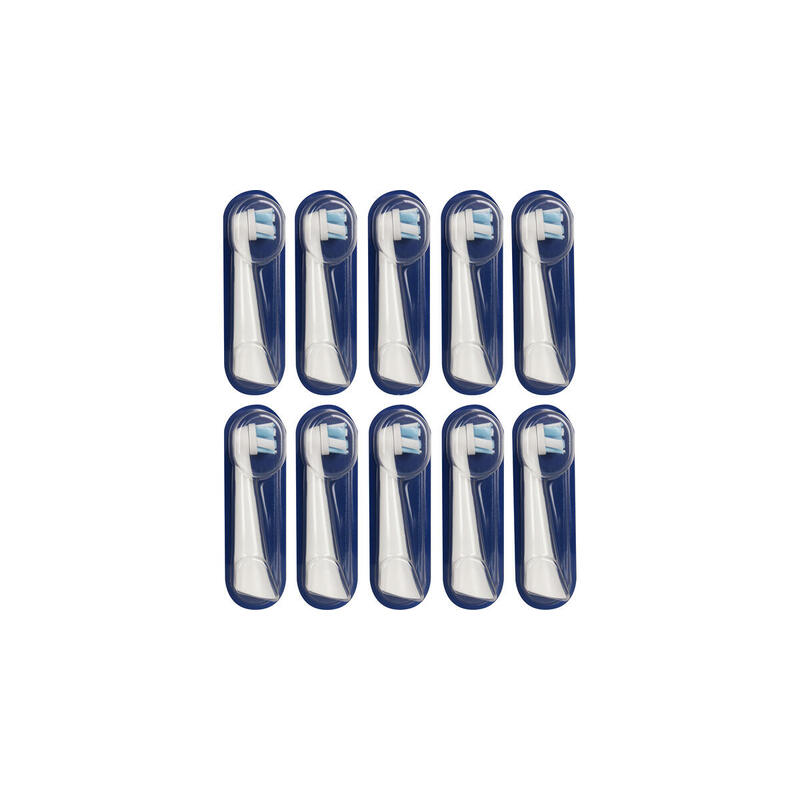 Braun Oral-B Io Ultimate Cleaning Pack De 10, Accesorio De Cepillo Blanco, Eliminación Superior De Placa 8700216777063