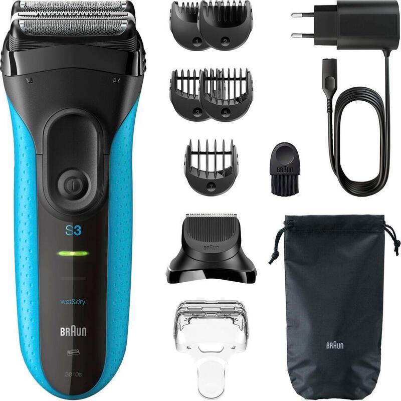 Braun Series 3 3010bt (Negro/Azul, Wet&Dry) 8700216735483