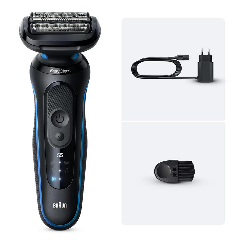 Braun Series 5 52-B1000s (Negro/Azul) 8700216646130