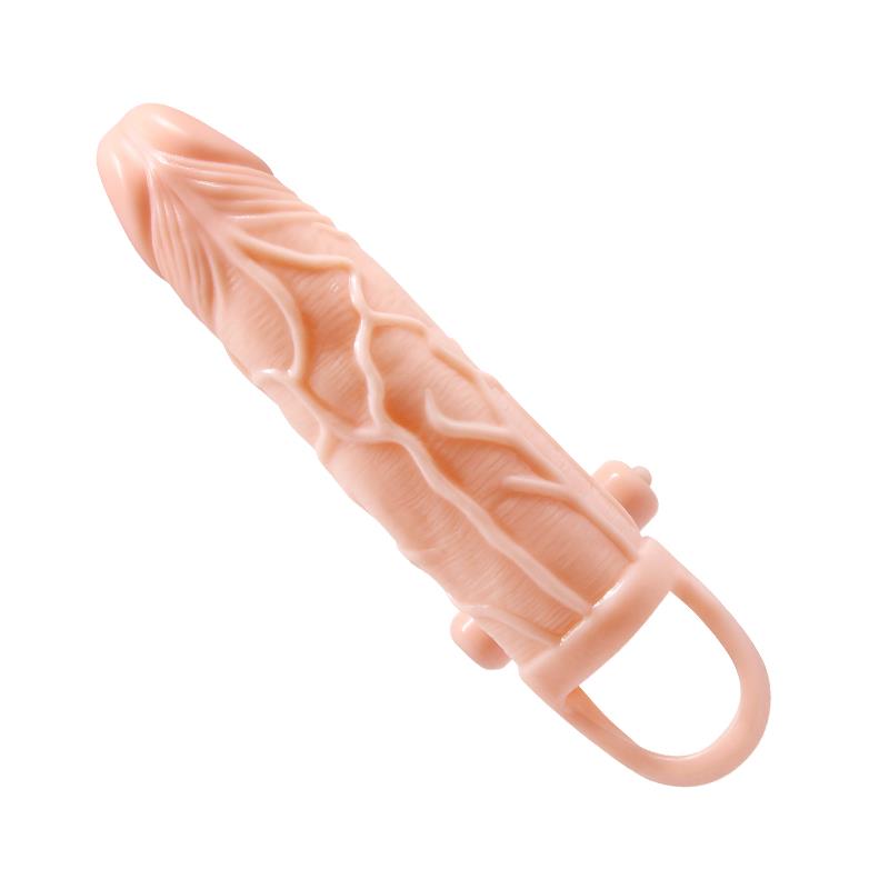 Funda Para El Pene Brave Man Con Vibración + 5cm