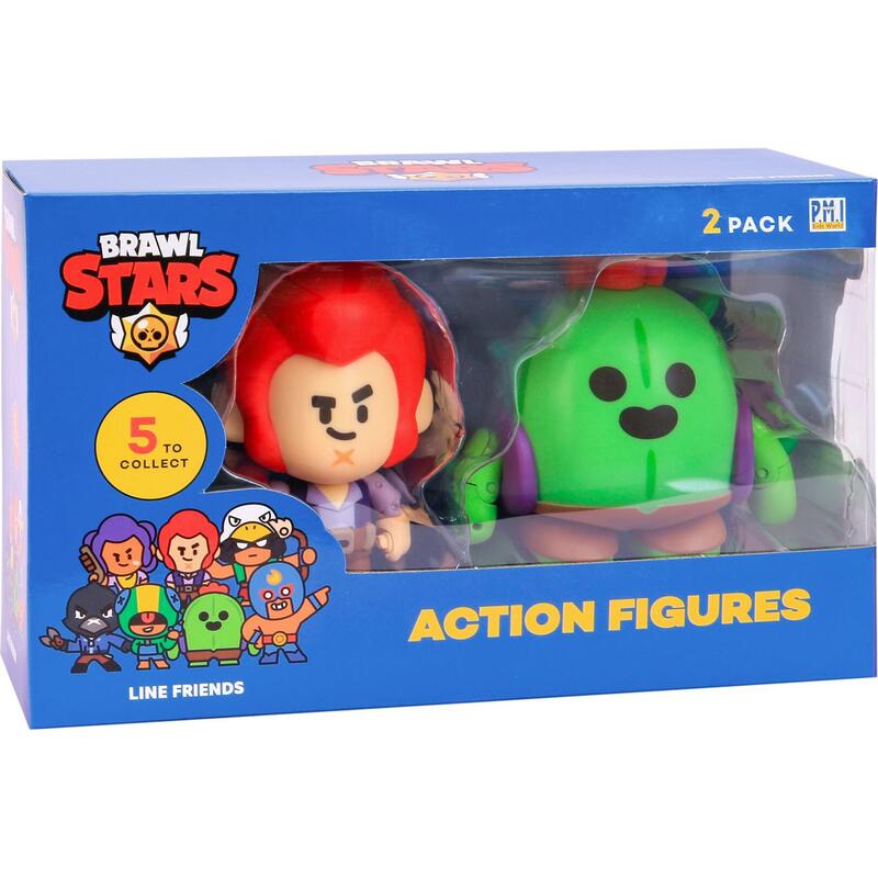 Brawl Stars S1 Action Figures 11cm - 2 Pack Ver.A