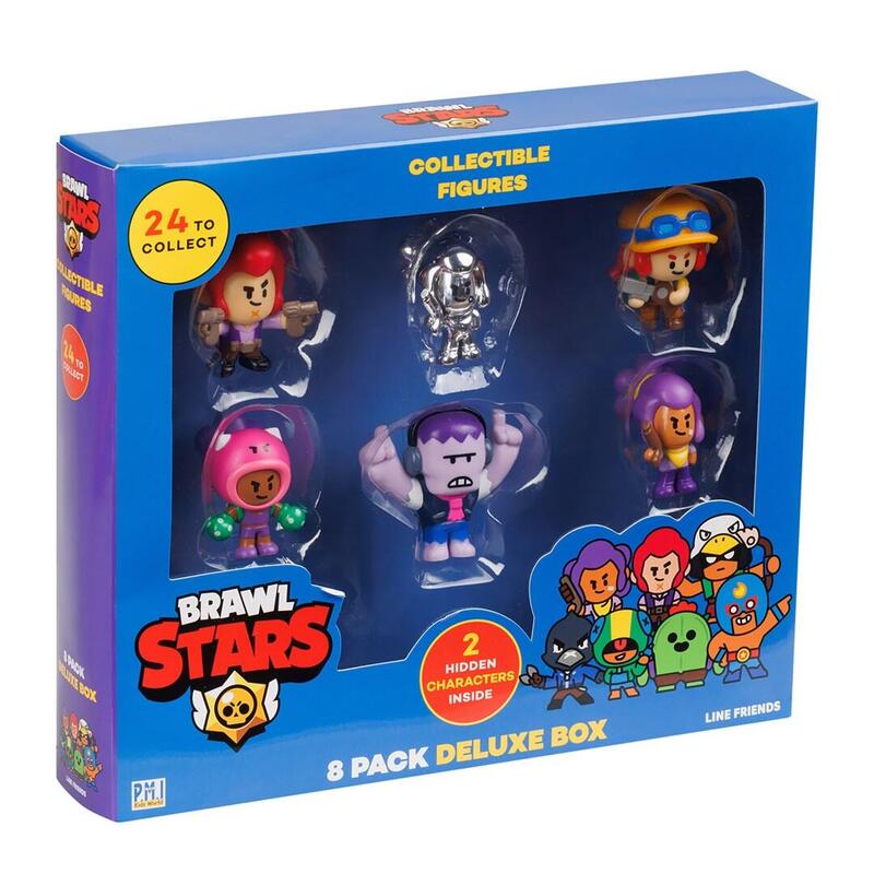 Brawl Stars S1 Figures - 8 Pack Deluxe Box Ver.C