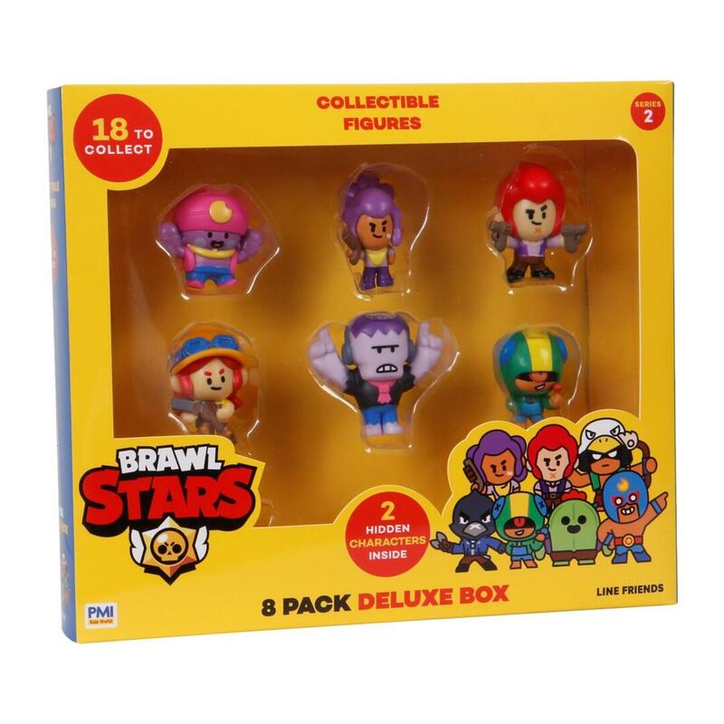 Brawl Stars S2 Figures -8 Pack Deluxe Box Ver.A