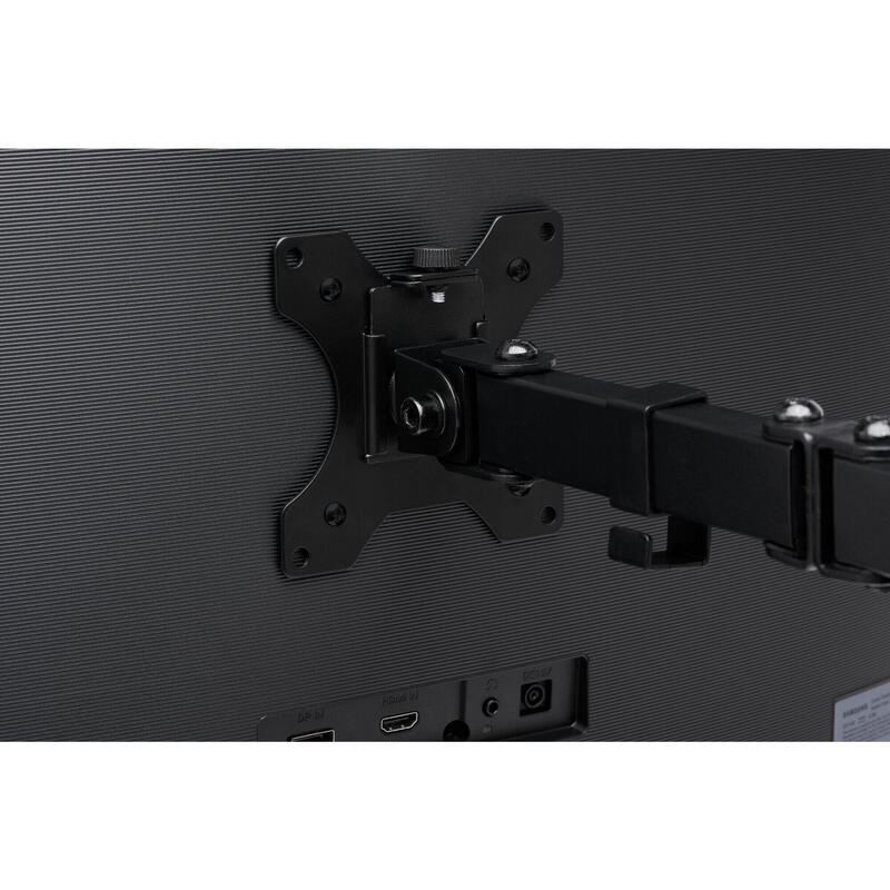 Brazo Para Monitor Kensington De Hasta 32 ", 1tft, 3gel. Máx. 8 Kg, Smartfit Negro