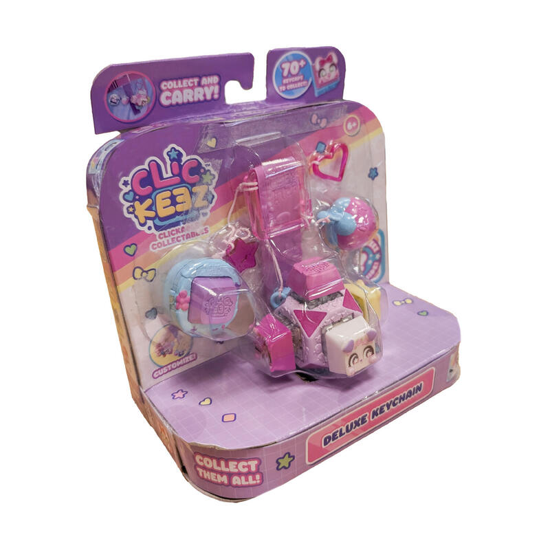 Breloczek Clickezz Delux Keychain Fidget Qube