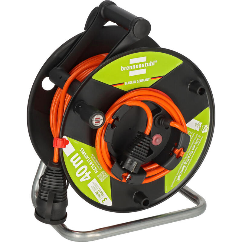 Brennenstuhl Garant G Bretec Ip44 Gartenkabeltambor 38 + 2m At-N05v3v3-F3g1,5