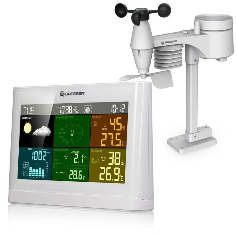 Bresser Wetter Center 5-In-1 Comfort White