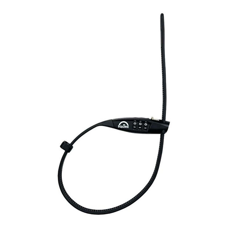 Brida De Acero Con Combinacion, Negra, 450 Mm