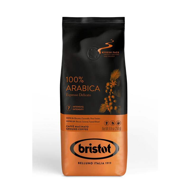 Bristot 100% Arabica 250g Kaffee Gemahlen