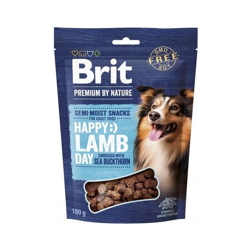 Brit Premium Dog Snack Lamb With Seabuckthorn Dog Treat 180 G