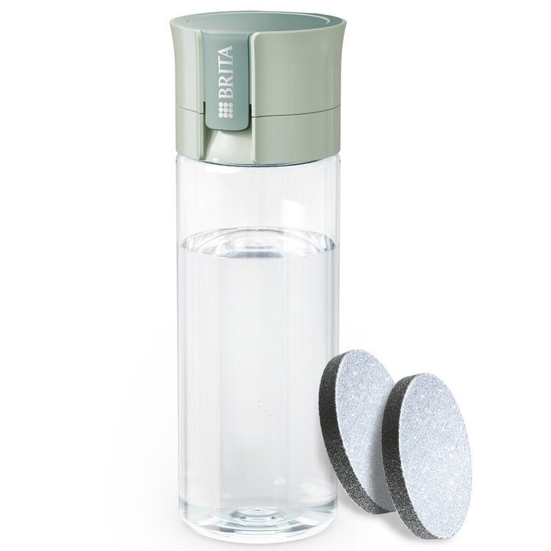 Brita Vital Verde Botella Con Filtro De 2 Discos