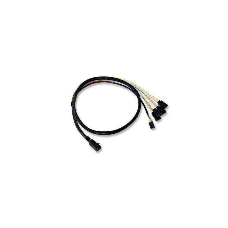 Broadcom L5-00221-00 Cable Serial Attached Scsi (Sas) 1 M Negro