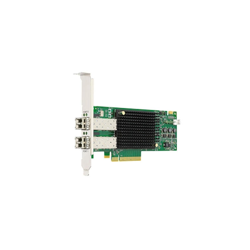 Broadcom Lpe32000 Serie Emulex G6 Netzwerkkarte Fiber Channel Adaptador Dual-Port 32gb Sfp+ Lpe32002-Ap Inkl. Transceiver