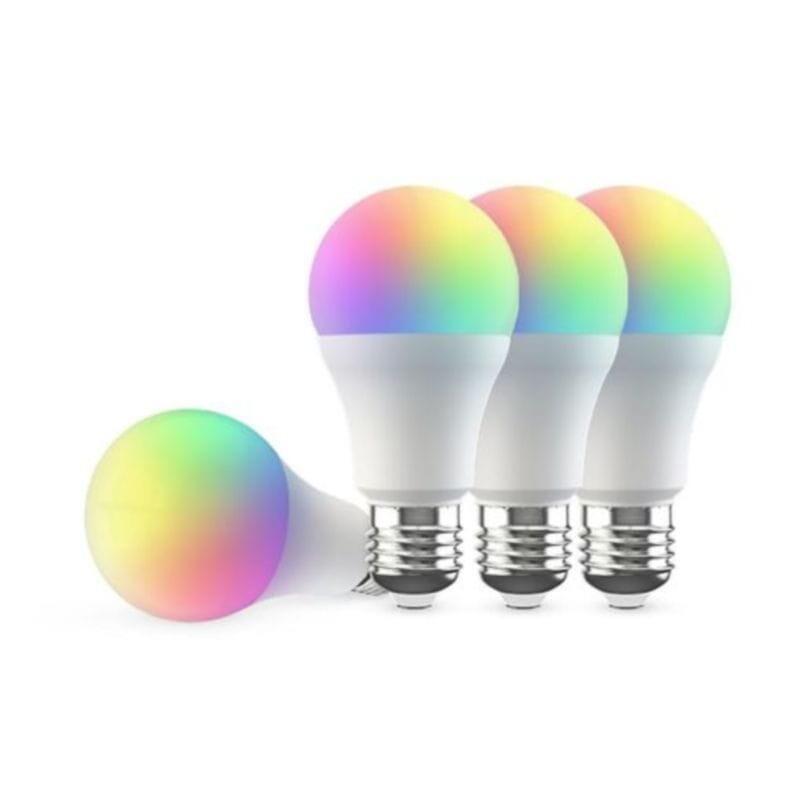 Broadlink Lb4e27 E27 9w (Pack De 4) - Bombilla Inteligente Led Rgb