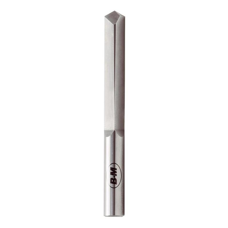 Broca Cuadrada Metal Duro Para Cerrajeros Ø6 X 60 Mm