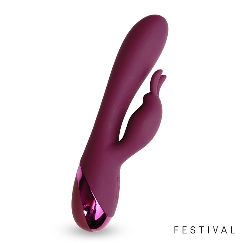 Vibrador Brole Usb Rojo