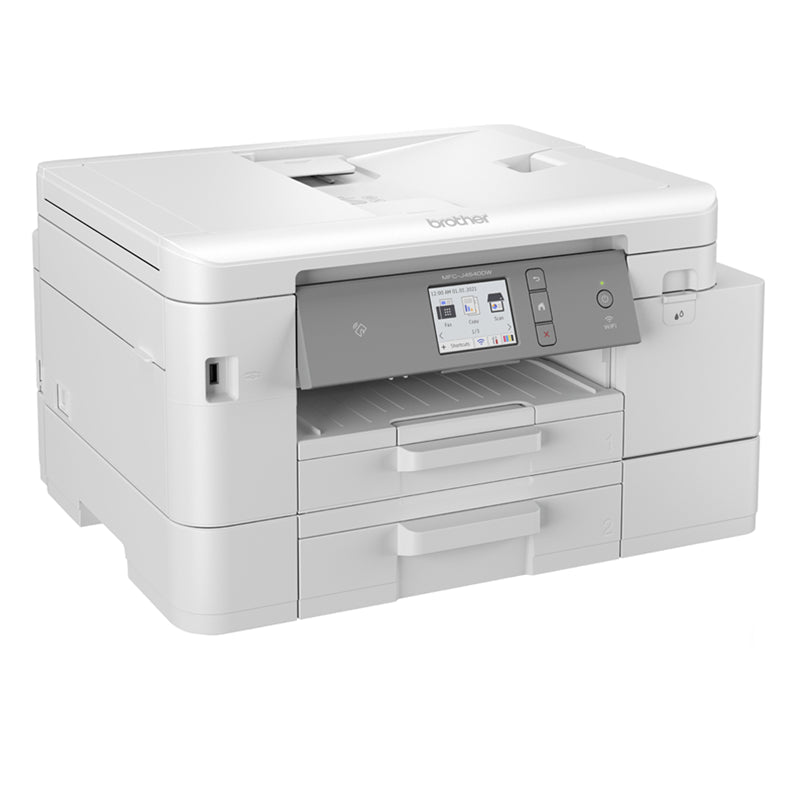 Brother Impresora Mfc-J4540dwxl Mfcj4540dwxlre1 4-In-1, A4, Wifi, 4800 X 1200 Dpi Impresora, 1200 X 2400 Dpi Copiadora, 1200 X 2400 Dpi Escáner, Lcd, 576 Mhz, 128 Mb, Lan, Nfc, Usb, 435 X 355 X 250 Mm, 23.4 Kg, Xl