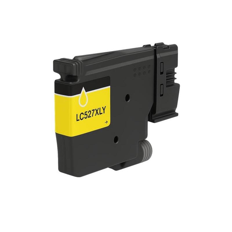 Brother Lc527xl Amarillo Tinta Pigmentada Generica - Reemplaza Lc527xly/Lc527y