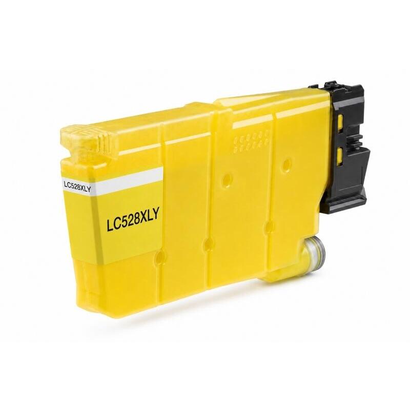 Brother Lc528xl Amarillo Tinta Pigmentada Generica - Reemplaza Lc528xly