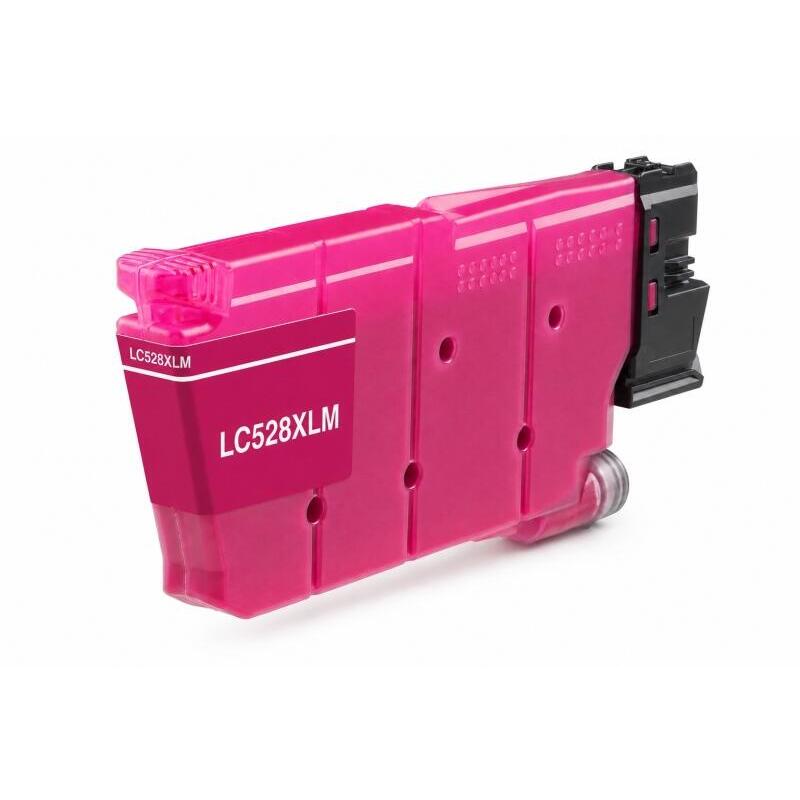 Brother Lc528xl Magenta Tinta Pigmentada Generica - Reemplaza Lc528xlm