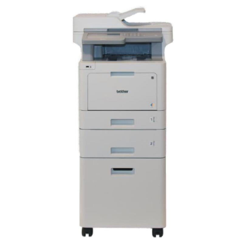 Brother Mfc-L9570cdwt Impresora Multifunción Color Laser 215.9 X 355.6 Mm (Original) A4/Legal (Material) Hasta 31 Ppm (Copiando) Hasta 31 Ppm (Impresión) 800 Hojas 33.6 Kbps Usb 2.0 Gigabit Lan Wi-Fi(N) Host Usb Nfc