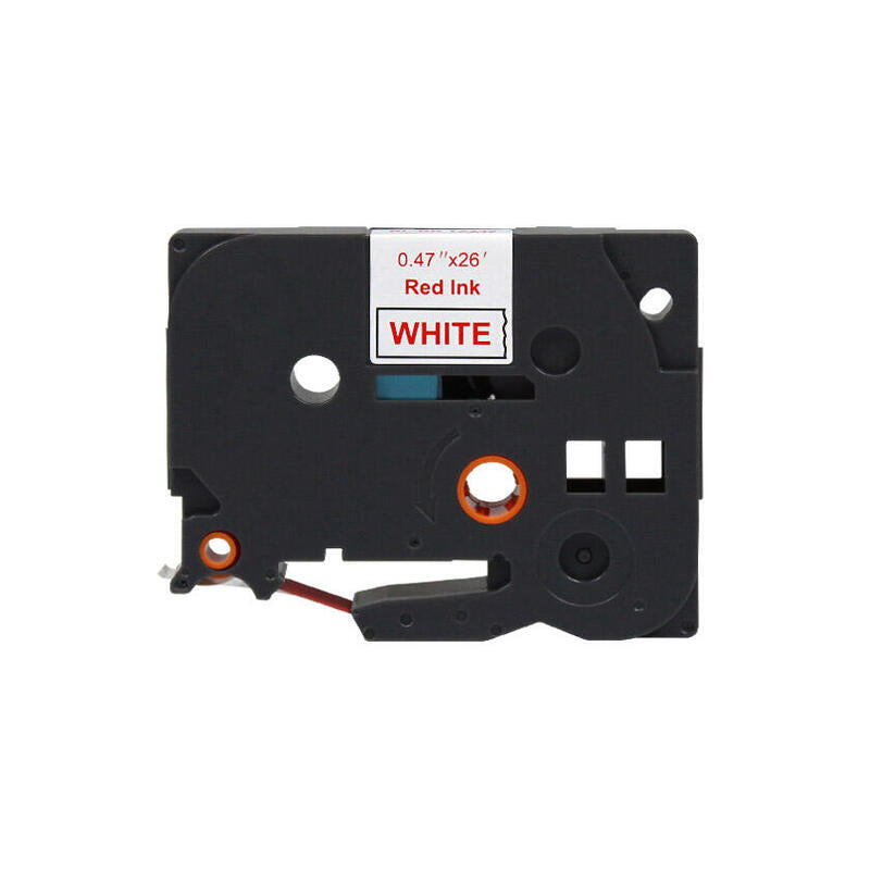 Brother Tze-232 Rojo/Blanco Cinta Rotuladora Generica Tz-232