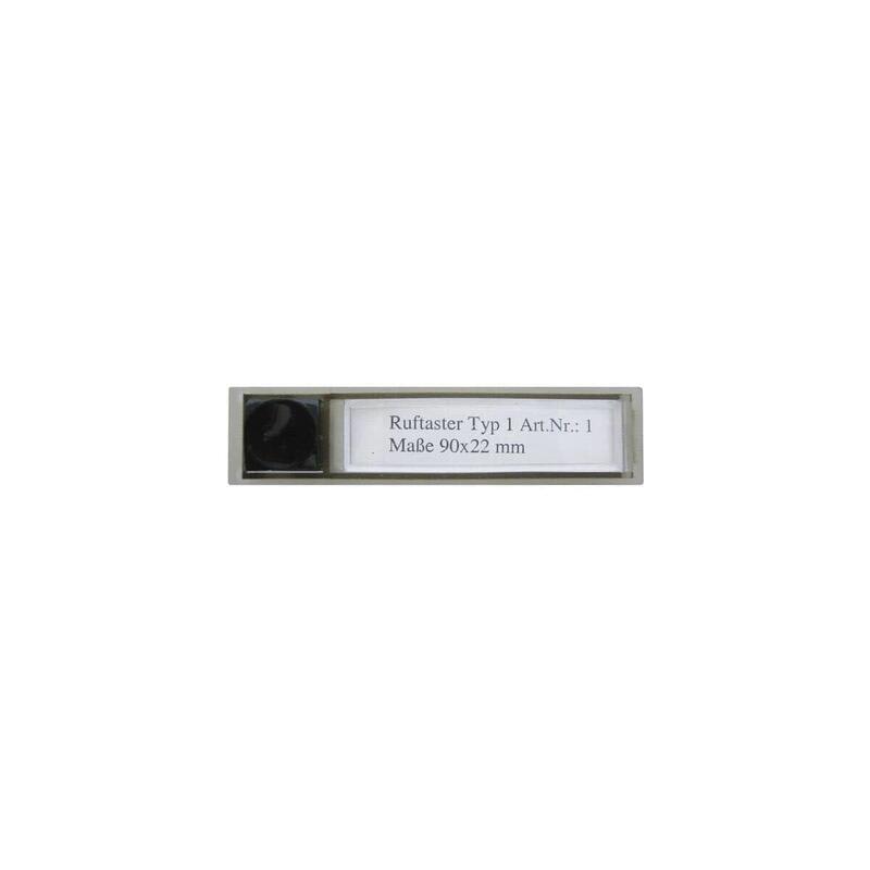 Bticino 1 Ruftaster 90x22mm F.Trstationen Terraneo