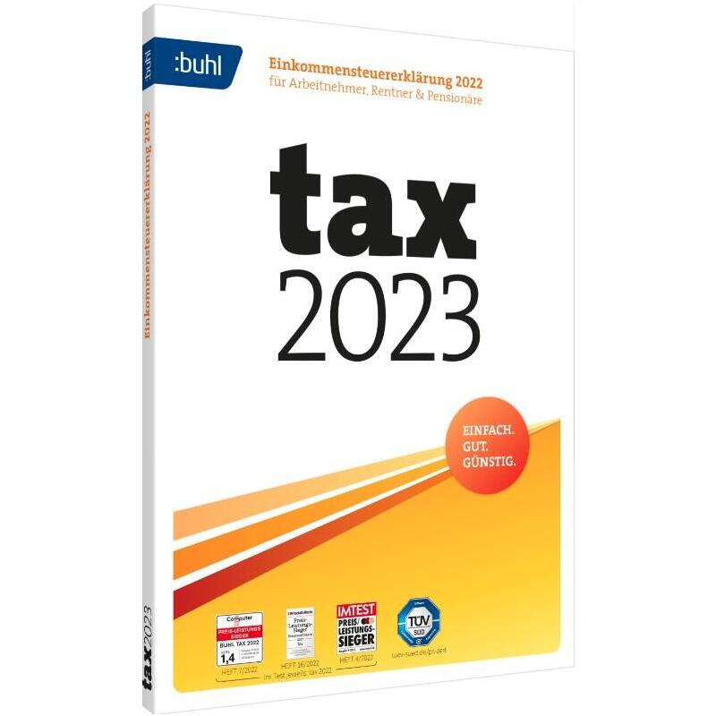 Buhl Data Service Tax 2023 - Lizenz - 1 Benutzer - Win - De - Esd