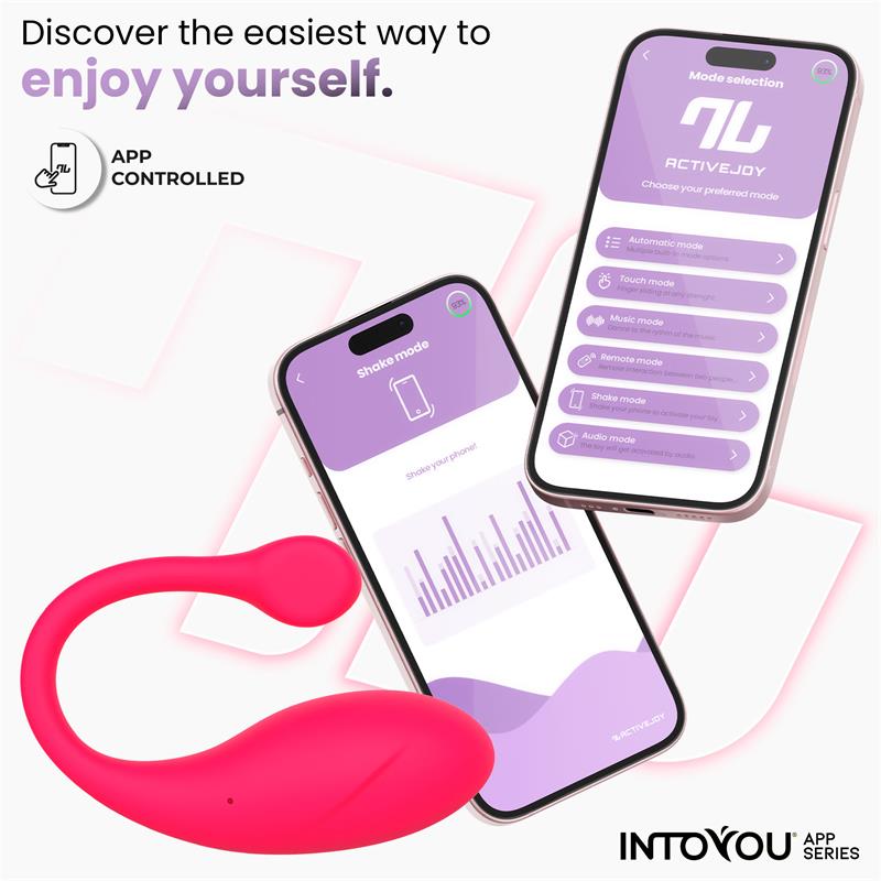 Huevo Vibrador Bulby Con App Rojo