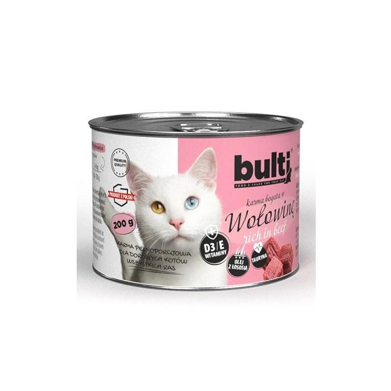 Bulti Rich In Beef - Comida Húmeda Para Gatos - 200g