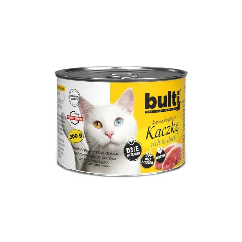 Bulti Rich In Duck - Comida Húmeda Para Gatos - 200g