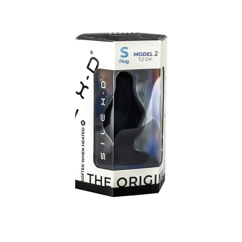 Silexd - Modelo 2 Plug Anal Silicona Premium Silexpan Premium Termorreactivo Talla S