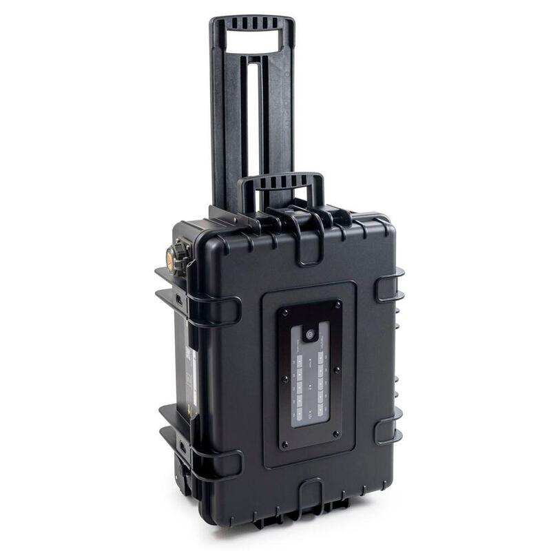B&W Energy Case Pro1500 500w Fuente De Alimentación Móvil Negro