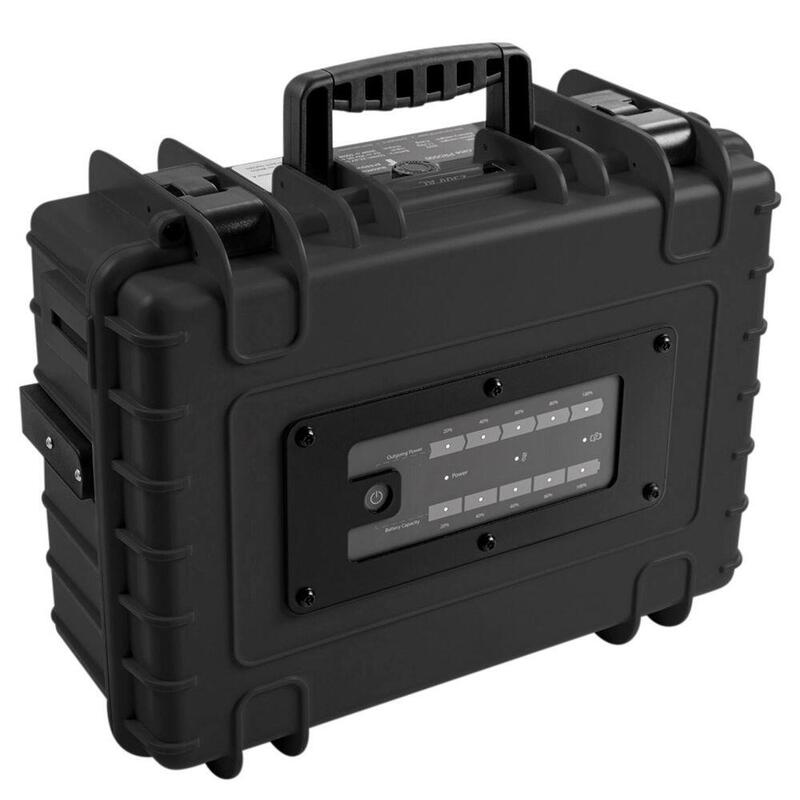 B&W Energy Case Pro500 300w Fuente De Alimentación Móvil Negro